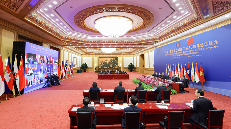 习近平出席并主持中国－东盟建设对话关系30周年岁念峰会 正式宣布建设中国东盟周全战略同伴关系 -  豪门国际