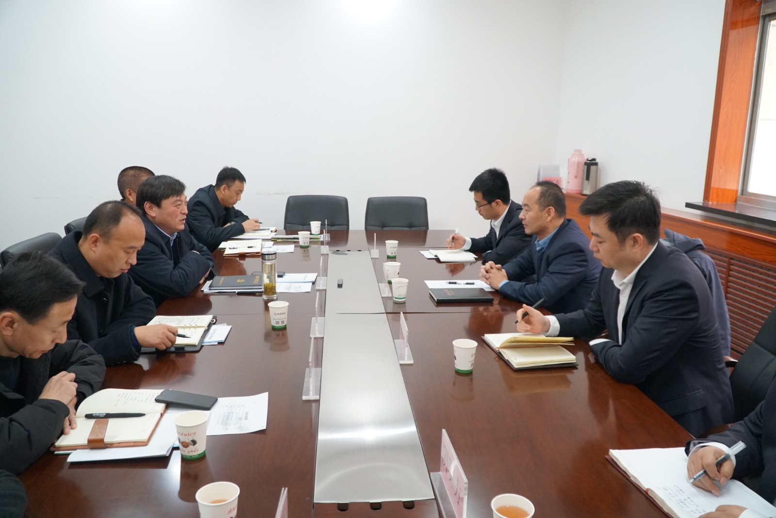 铜川分公司赴宜君县政府座谈交流 -  豪门国际