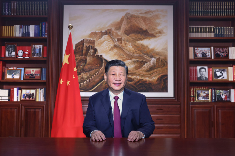 国家主席习近平揭晓二〇二二年新年贺词 -  豪门国际