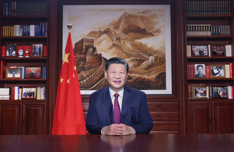 国家主席习近平揭晓二〇二二年新年贺词 -  豪门国际