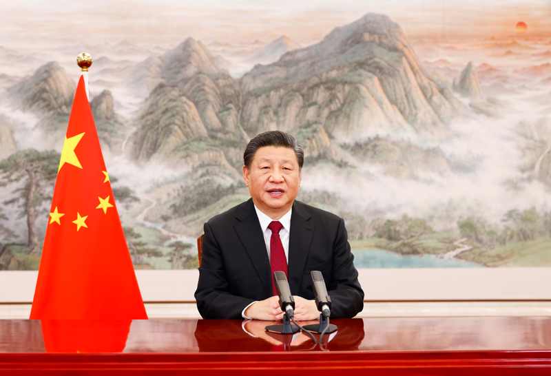 习近平出席2022年天下经济论坛视频聚会并发演出讲 -  豪门国际
