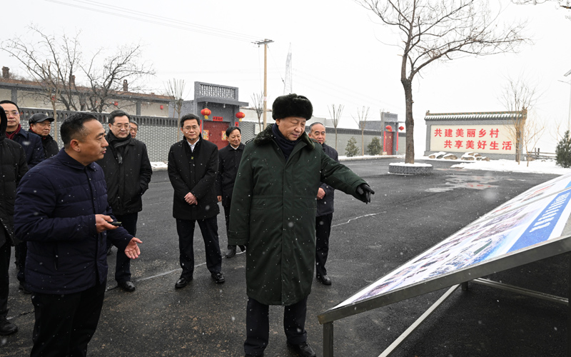 习近平春节前夕赴山西探望慰问下层干部群众 向天下各族人民致以优美的新春祝福 -  豪门国际