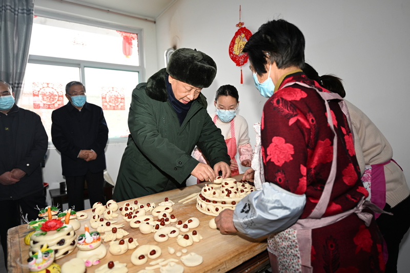 习近平春节前夕赴山西探望慰问下层干部群众 向天下各族人民致以优美的新春祝福 -  豪门国际