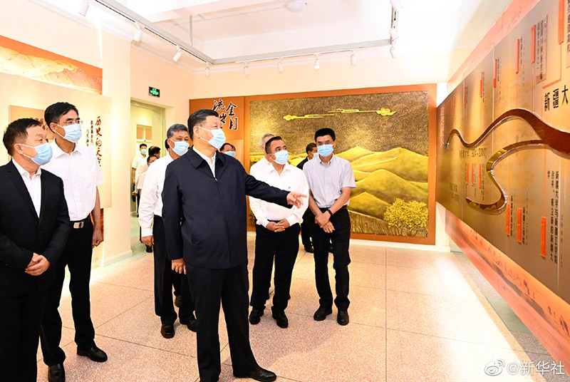 习近平在新疆乌鲁木齐市考察调研 -  豪门国际