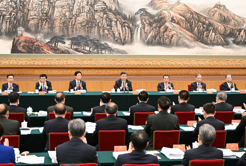 党的二十大主席团举行第二次聚会 习近平主持聚会 -  豪门国际