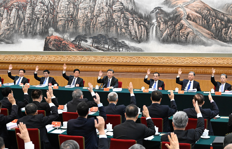 党的二十大主席团举行第二次聚会 习近平主持聚会 -  豪门国际